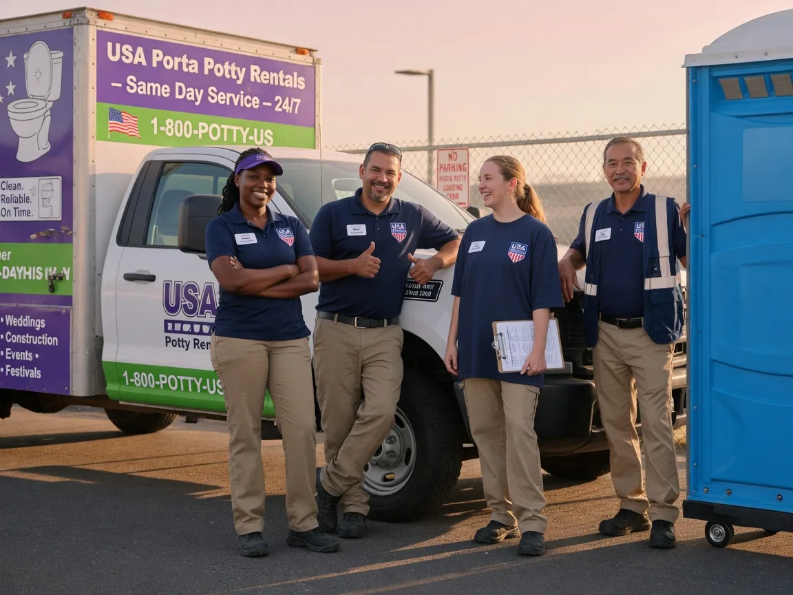 Porta Potty Rental company in Whiteford, MD